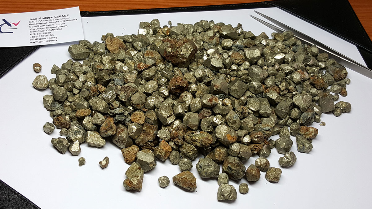 Pyrite from Cambodia