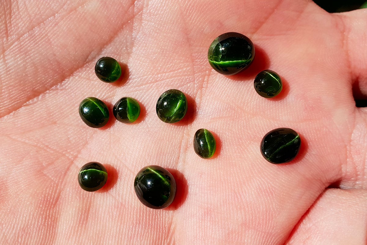 Cat's eye green hot sale tourmaline meaning