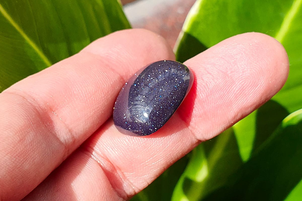 blue goldstone