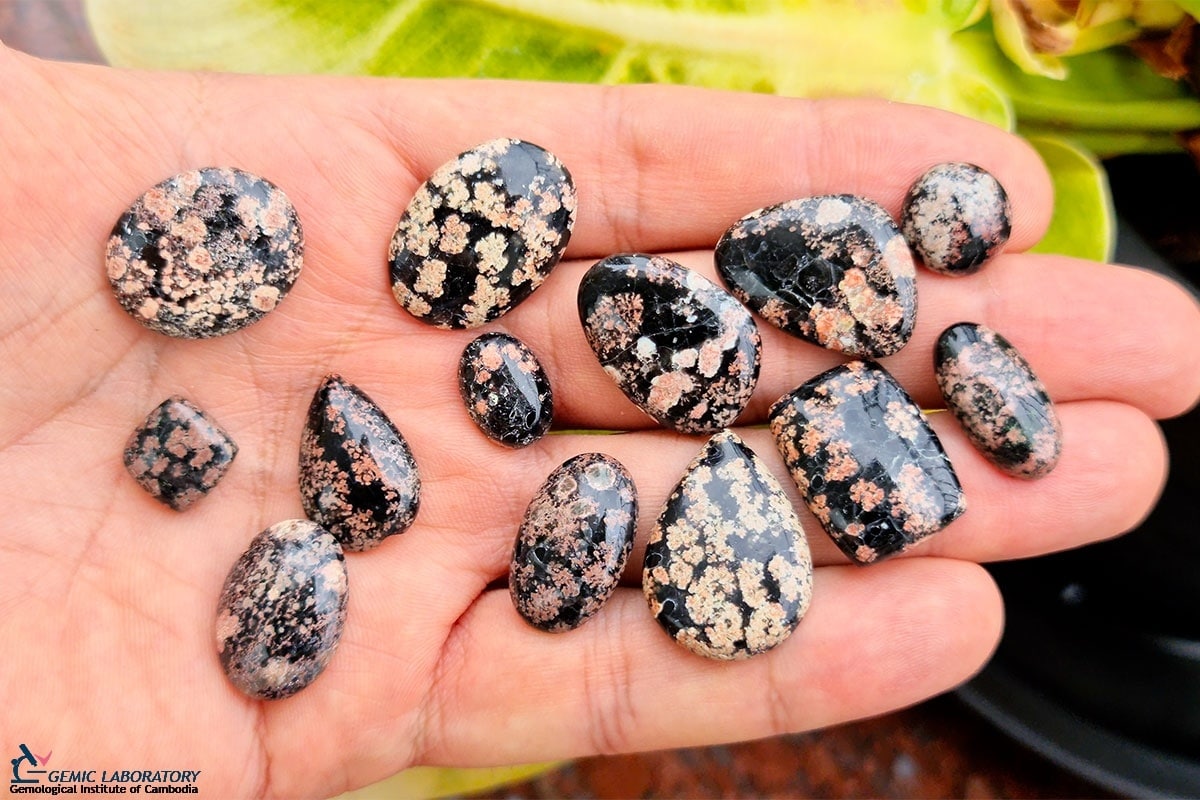 Starry night obsidian