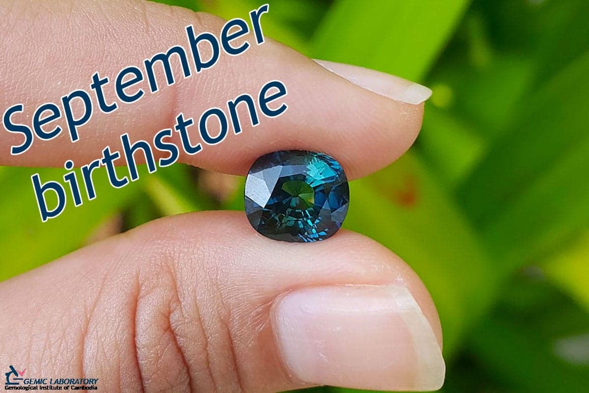 Piedra natal de septiembre